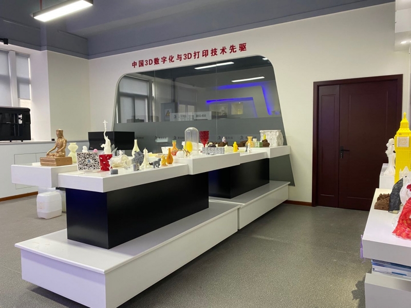 重慶3D打印公司-數鐳科技3D打印展廳2